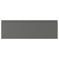 VOXTORP - Drawer front, dark grey, 60x20 cm - best price from Maltashopper.com 10454104