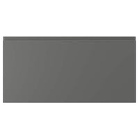 VOXTORP - Drawer front, dark grey, 80x40 cm - best price from Maltashopper.com 20454108