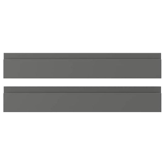 Ikea VOXTORP - Drawer front, dark grey, 60x10 cm