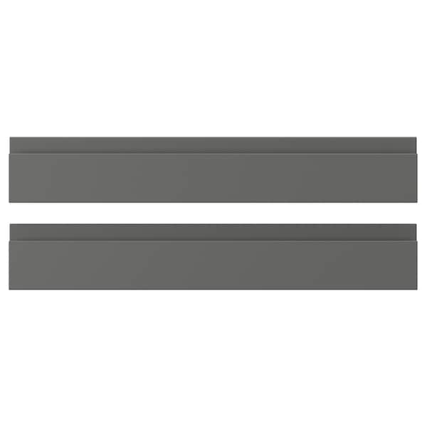 Ikea VOXTORP - Drawer front, dark grey, 60x10 cm