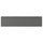 VOXTORP - Drawer front, dark grey, 80x20 cm
