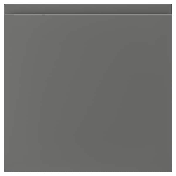 VOXTORP - Drawer front, dark grey, 40x40 cm - best price from Maltashopper.com 50454102