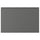VOXTORP - Drawer front, dark grey, 60x40 cm
