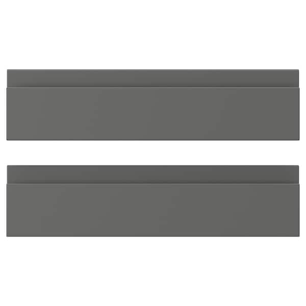 Ikea VOXTORP - Drawer front, dark grey, 40x10 cm