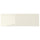 VOXTORP drawer front, high-gloss light beige, 60x20 cm