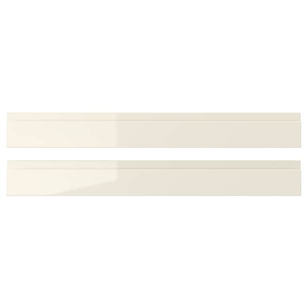Ikea VOXTORP - Drawer front, high-gloss light beige, 80x10 cm
