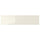 VOXTORP - Drawer front, high-gloss light beige, 80x20 cm