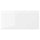 VOXTORP - Drawer front, high-gloss white, 40x20 cm