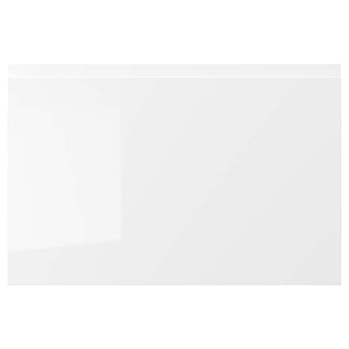 VOXTORP - Drawer front, high-gloss white, 60x40 cm