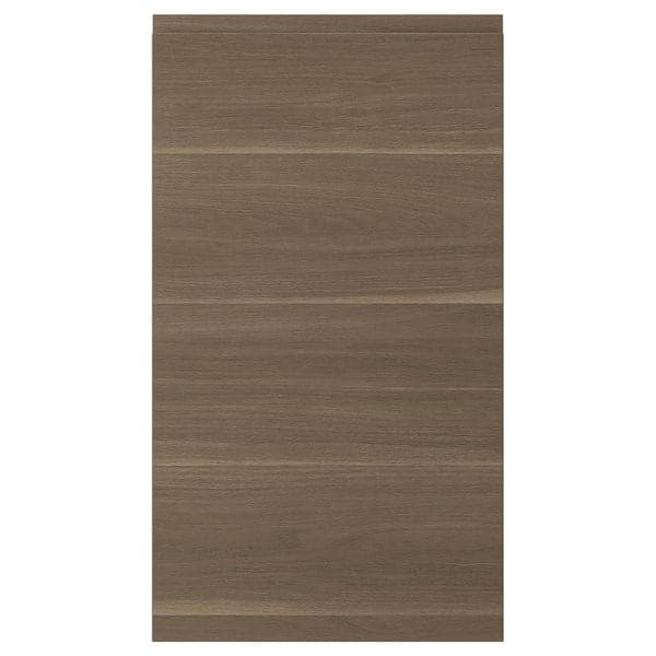 VOXTORP Front for dishwasher - walnut effect 45x80 cm , 45x80 cm - best price from Maltashopper.com 80310485