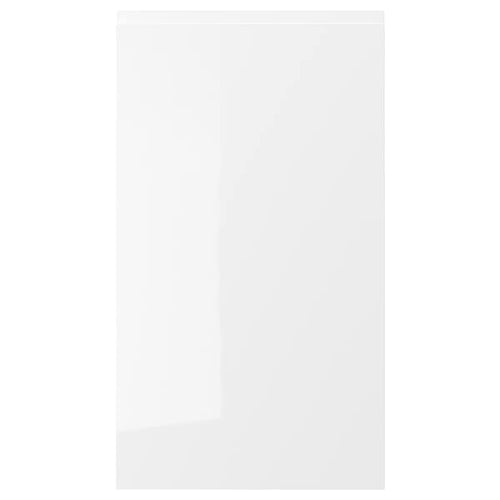 VOXTORP - Front for dishwasher, high-gloss white, 45x80 cm