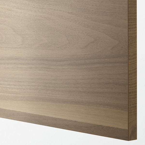 Ikea VOXTORP Side coating - walnut effect 62x240 cm , 62x240 cm