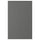 VOXTORP - VOXTORP 2-p door f corner base cabinet set, left-hand dark grey, 25x80 cm
