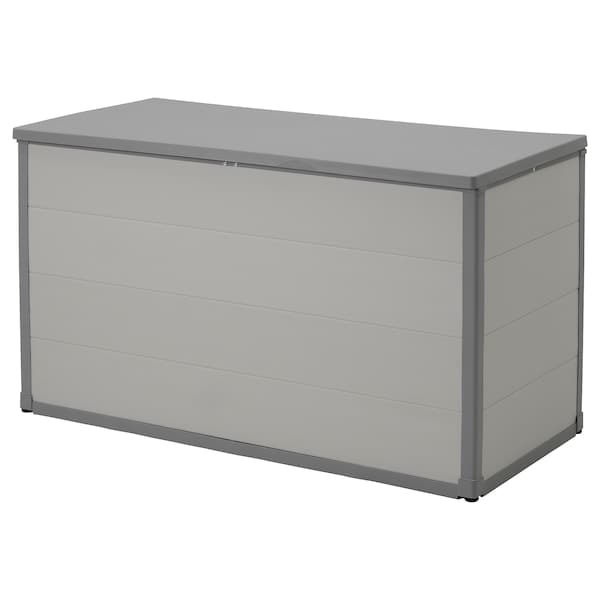 VRENEN - Storage box, outdoor, light grey/grey, 156x71x93 cm/819 l - best price from Maltashopper.com 50411443