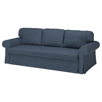 VRETSTORP - Cover for 3-seater sofa bed, Kilanda dark blue , - best price from Maltashopper.com 20545180