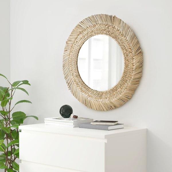 Ikea VRIGSTAD - Mirror, sedge, 63 cm