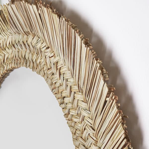 Ikea VRIGSTAD - Mirror, sedge, 63 cm