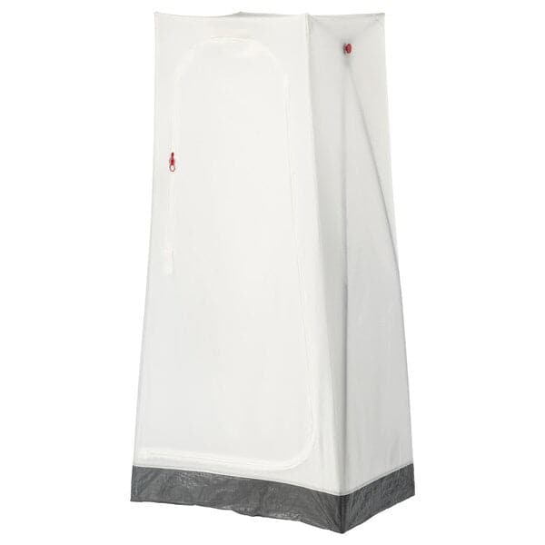 VUKU - Wardrobe, white, 74x51x149 cm - best price from Maltashopper.com 80331973