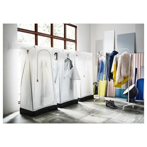 Ikea VUKU - Wardrobe, white, 74x51x149 cm