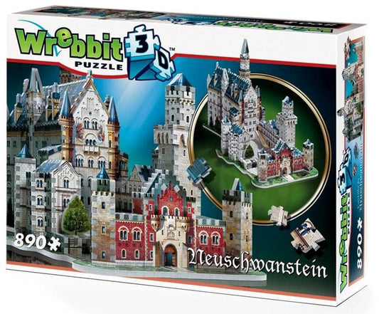 Neuschwanstein Castle - 3D Puzzle 890 Pieces