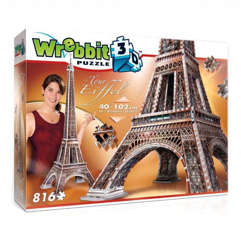 The Eiffel Tower - 3D Puzzle 816 Pieces