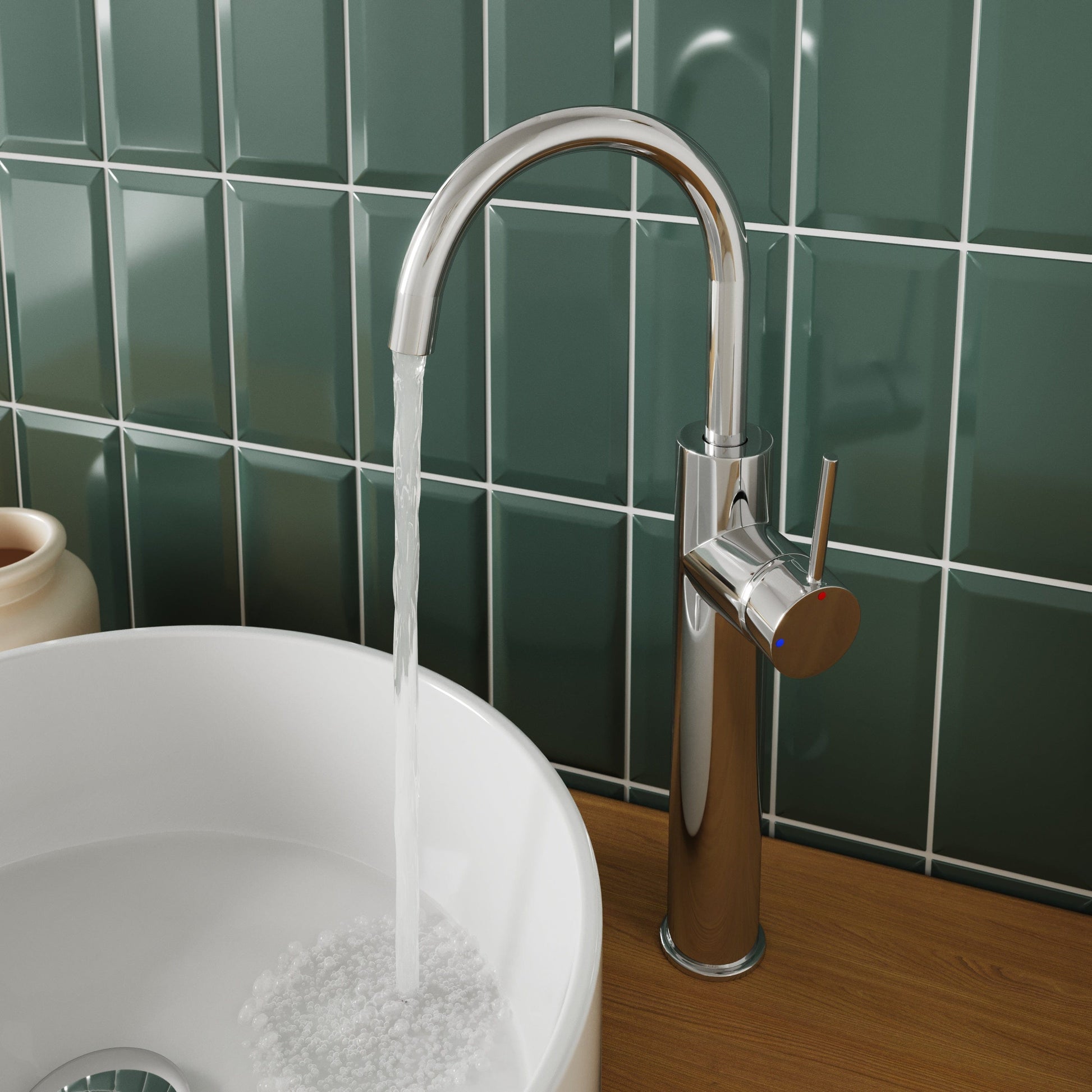 LOA HIGH XXL BASIN MIXER CHROME