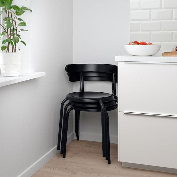 YNGVAR - Chair, anthracite - best price from Maltashopper.com 80417636