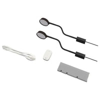 YTBERG / TRÅDFRI lighting kit, black